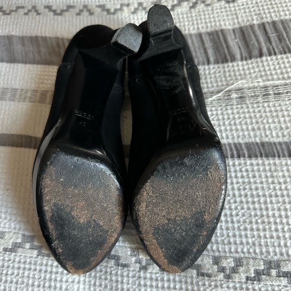 Authentic GUCCI Peep Toe Heels - Picture 5 of 6